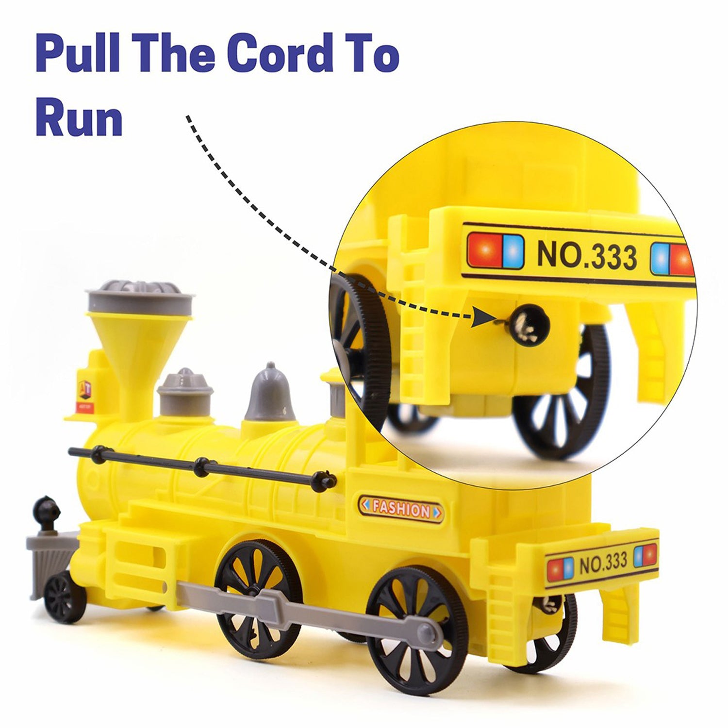 Pull And Go Train With Light Plastic String Pull Back Train (1 Pc  Mix Color) Pull And Go Train With Light Plastic String Pull Back Train (1 Pc  Mix Color)